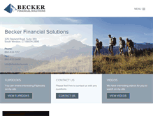Tablet Screenshot of bfsolutions.com